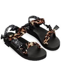 ARIZONA LOVE - Sandales Trekky Leopard - Lyst