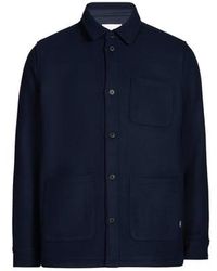 Les Deux - Veste Col Classique En Laine Mélangée - Lyst