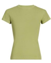 TOPSHOP - T-Shirt Uni À Col Rond - Lyst