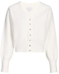 TOPSHOP - Cardigan Cintré Encolure V - Lyst