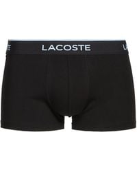 Lacoste - Lot de 3 boxers en coton mélangé - Lyst