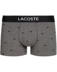 Lacoste - Lot de 3 boxers en coton - Lyst