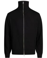 Courreges - Pull Côtelé À Col Montant En Laine Mérinos - Lyst