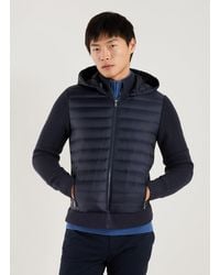 J.O.T.T - Veste droite bi-matière - Lyst