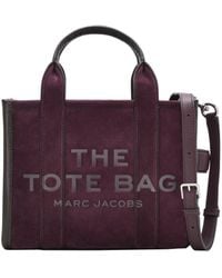 Marc Jacobs - Sac cabas The Tote Bag en daim - Lyst