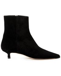 Aeyde - Bottines Sofie en cuir suédé - Lyst