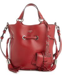 Lancel - Small Premier Flirt Leather Bucket Bag - Lyst