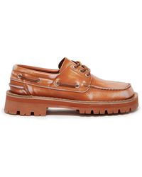 Camper Leather Boat Shoes - Multicolour