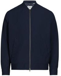 Les Deux - Blouson Droit Col Baseball - Lyst