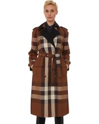 Burberry Vintage Check Pvc Trench Coat in Antique Yellow (Check) (Brown) -  Lyst