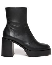 Simon Miller Leather Raid Boots - Black