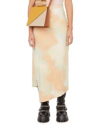 Vivienne Westwood Infini Wool Midi Skirt - Multicolour