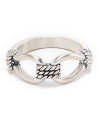 Serge Denimes - Bague Lasso en argent - Lyst