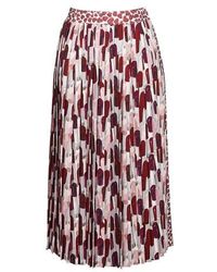 Prada - Jupe en sablé - Lyst