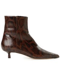 Aeyde - Bottines Sofie en cuir - Lyst