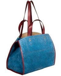 Jérôme Dreyfuss - Sac Cabas Léon M En Croûte De Cuir - Lyst