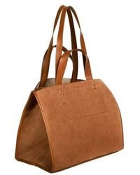 Jérôme Dreyfuss - Sac Cabas Léon M En Croûte De Cuir - Lyst