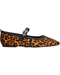 Tommy Hilfiger - Ballerines Mary Jane à motif en cuir - Lyst