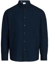 SELECTED - Chemise en coton et lin - Lyst