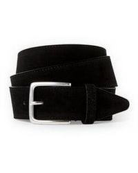 GANT - Ceinture Large En Cuir Suédé - Lyst