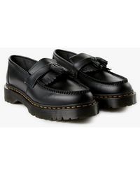 Dr. Martens - Mocassins À Bout Rond En Cuir - Lyst
