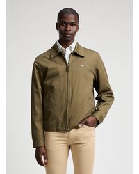 GANT - Blouson col classique en coton - Lyst