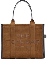 Marc Jacobs - Sac cabas The Suede Large Tote - Lyst