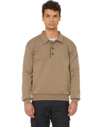 GR10K Long-sleeved Polo Shirt - Brown