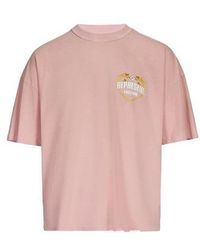 Represent - T-Shirt Col Rond En Coton Et Chanvre - Lyst