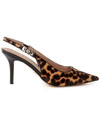 Guess - Slingback en cuir mélangé - Lyst