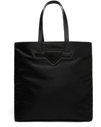 Prada Large Nylon Tote Bag - Black