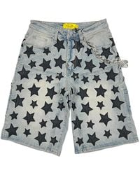 GUAPI - Vintage Stars Denim Shorts V2 - Lyst