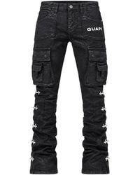 GUAPI - Obsidian Waxed Cargo Denim - Lyst