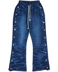 HELLSTAR - Snap Sweatpants W/ Flame - Lyst