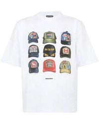 DSquared² - Cotton T-Shirt - Lyst