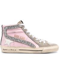 Pink High-top sneakers for Women | Lyst