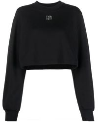 - Save 7% Black gym and workout clothes Dolce & Gabbana Cotton Crew-neck Sweatshirt With Logo in Nero gym and workout clothes Dolce & Gabbana Activewear Womens Activewear 
