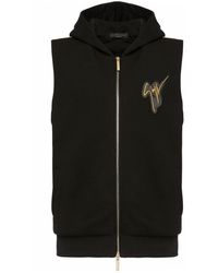 Sleeveless Zip Hoodies for Men - Up to 