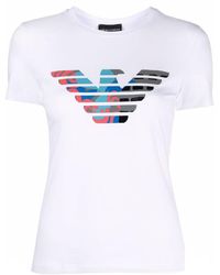 Emporio Armani Tops for Women | Online Sale up to 60% off | Lyst