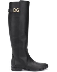 Dolce & Gabbana Knee boots for Women - Up to 80% off | Lyst