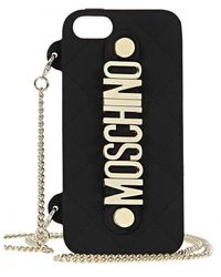 Moschino Gold Chain Iphone 5/5s/se Case - Black