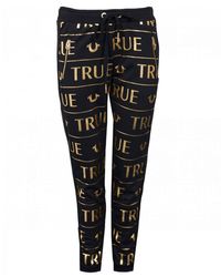 true religion red joggers