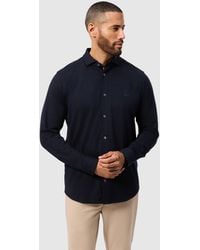 Psycho Bunny - Crosby Jersey Knit Long Sleeve Shirt - Lyst