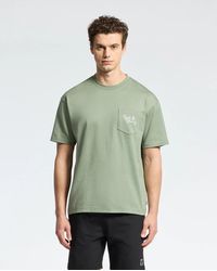 Psycho Bunny - Desert Oversized Pocket Tee - Lyst
