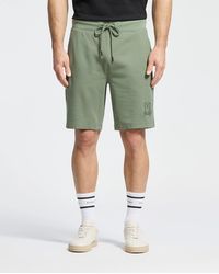 Psycho Bunny - Levanzo Embroidered Micro French Terry Sweatshort - Lyst