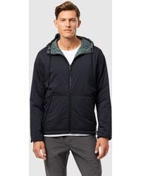 Psycho Bunny - Southworth Reversible Padded Hooded Jacket - Lyst