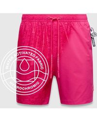 Psycho Bunny - Big And Tall Samos Hydrochromic Swim Trunk - Lyst