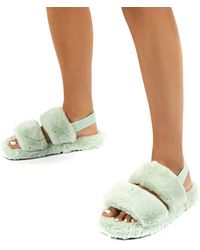 slippers with straps on back