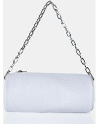 Public Desire - The Claudia White Croc Shoulder Bag - Lyst