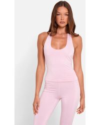 Public Desire - Hotfix Halterneck Luxe Slinky Top Pink - Lyst